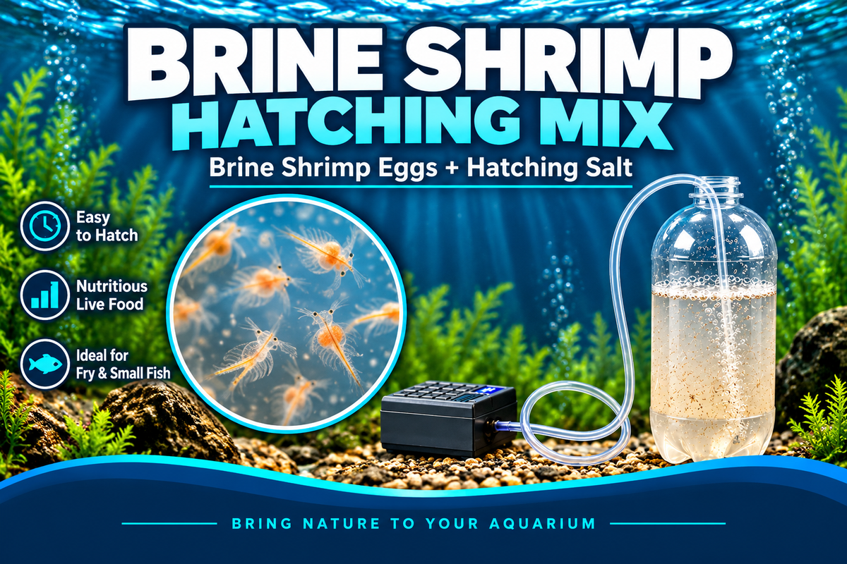 1/2lb Brine Shrimp Eggs & Salt Mix